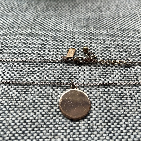 Kate Spade “Stop and Smell the Roses ” Rose Gold Pendant Necklace - Picture 11 of 16